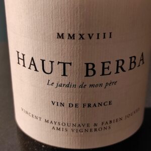 Haut Berba le jardin de mon père MMXIII