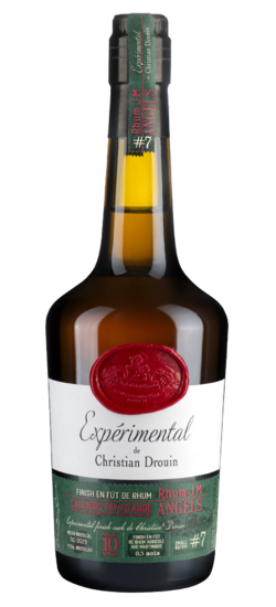 Drouin – Expérimental – Calvados pays d&rsquo;auge- n°7 – rhum J-M – 10ans – 46,5%