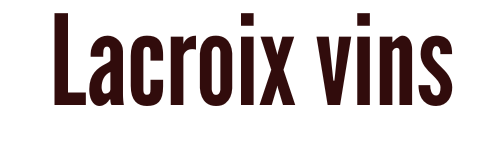 Lacroix vins
